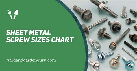 1 sheet metal screw dimentions|metal screw size chart pdf.